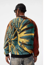 Load image into Gallery viewer, JORDAN CRAIG SILK ROAD CREWNECK SWEATER (GOLD DRAGON)