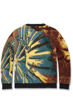 Load image into Gallery viewer, JORDAN CRAIG SILK ROAD CREWNECK SWEATER (GOLD DRAGON)