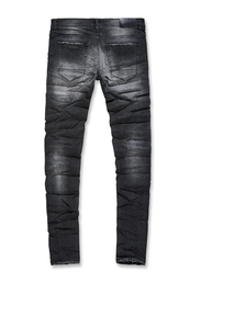 JORDAN CRAIG SEAN - HIGH POINT DENIM JEANS JS1095 (BLACK SHADOW)