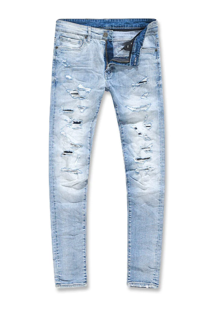 JORDAN CRAIG SEAN - HIGH POINT DENIM JEANS JS1095 (SKY BLUE)