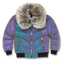 Load image into Gallery viewer, JORDAN CRAIG KIDS FLATBUSH BOMBER JACKET (IRIDESCENT)