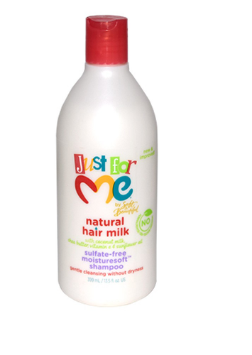 Just for Me Natural Hair Milk Sulfate-Free Moisturesoft Shampoo 13.5 fl. oz