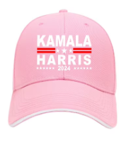 KAMALA HARRIS 2024 UNISEX ADJUSTABLE BASEBALL HAT IN STORES NOW