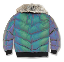 Load image into Gallery viewer, JORDAN CRAIG KIDS FLATBUSH BOMBER JACKET (IRIDESCENT)