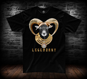 GAME CHANGERS "Legendary GOAT" Tee (Black)
