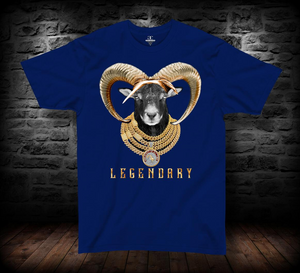 GAME CHANGERS "Legendary GOAT" Tee (Navy)
