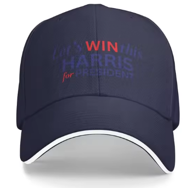LET'S WIN THIS HARRIS FOR PRESIDENT UNISEX ADJUSTABLE HAT IN STORES NOW