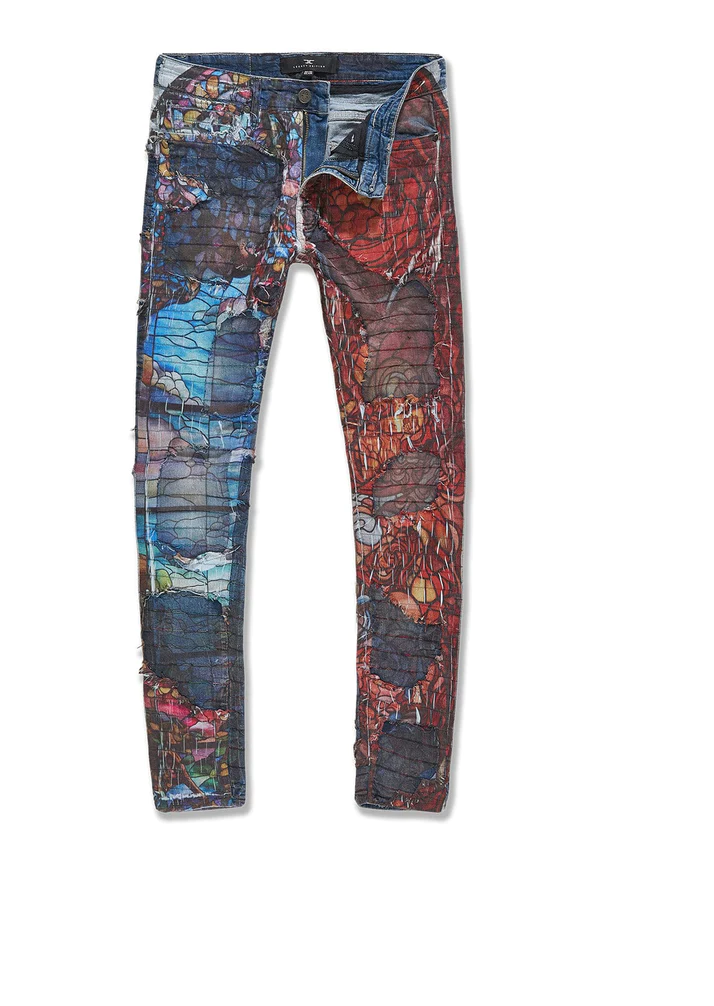 JORDAN CRAIG SEAN - ETERNAL SALVATION DENIM (LICHEN BLUE)
