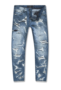 JORDAN CRAIG COLLINS - LOS ALAMOS DENIM JEANS JC1178 (AGED WASH)