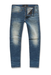 JORDAN CRAIG COLLINS MEADOWLANDS PURE DENIM JEANS AZURE JC1220 (DESERT BLUE)