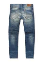 JORDAN CRAIG COLLINS MEADOWLANDS PURE DENIM JEANS AZURE JC1220 (DESERT BLUE)