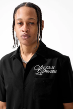 Load image into Gallery viewer, Jordan Craig Oakland Mechanic 2pc. Short Set (Black)