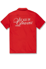 Load image into Gallery viewer, Jordan Craig Oakland Mechanic 2pc. Short Set (Red)