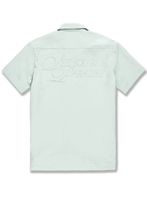 Load image into Gallery viewer, Jordan Craig Oakland Mechanic 2pc. Short Set (Sage)