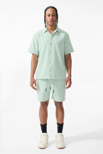 Load image into Gallery viewer, Jordan Craig Oakland Mechanic 2pc. Short Set (Sage)