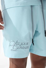 Load image into Gallery viewer, Jordan Craig Oakland Mechanic 2pc. Short Set (Sky Blue)