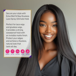 ESHA MELT N SLAY DAILY GLUELESS LACE SPRAY ULTIMATE HOLD