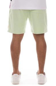 HUSTLE GANG "Makai" Knit & "Molokai" Short Set (Pastel Green)
