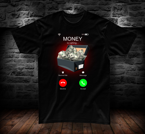 GAME CHANGERS "Money Calling" Tee (Black)