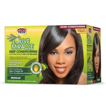 Load image into Gallery viewer, AFRICAN PRIDE OLIVE MIRACLE DEEP CONDITIONING RELAXER