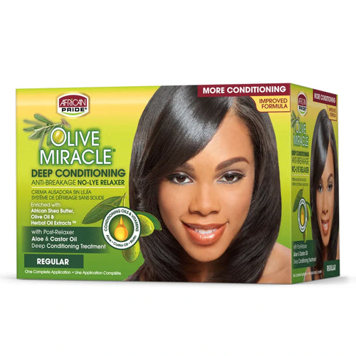 AFRICAN PRIDE OLIVE MIRACLE DEEP CONDITIONING RELAXER