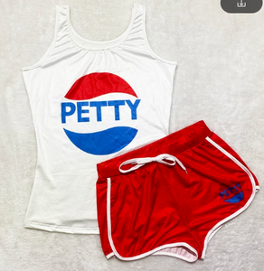 Women's "Petty" Tank & Short Set IN STORES NOW!