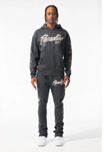 Load image into Gallery viewer, JORDAN CRAIG PARADISE TOUR PULLOVER HOODIE (CHARCOAL)