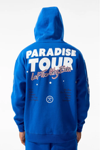 Load image into Gallery viewer, JORDAN CRAIG PARADISE TOUR PULLOVER HOODIE (IMPERIAL BLUE)