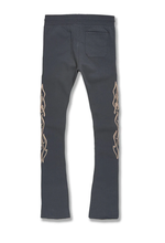 Load image into Gallery viewer, JORDAN CRAIG PARADISE TOUR STACKED SWEATPANTS (CHARCOAL)