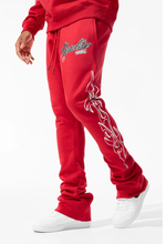 Load image into Gallery viewer, JORDAN CRAIG PARADISE TOUR STACKED SWEATPANTS (CHICAGO)