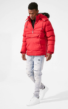 Load image into Gallery viewer, JORDAN CRAIG CONCORD PULLOVER ANORAK JACKET (RED)
