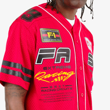 Load image into Gallery viewer, COPPER RIVET RACING BASEBALL JERSEY w/ MATCHING SHORT (RED)