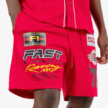 Load image into Gallery viewer, COPPER RIVET RACING BASEBALL JERSEY w/ MATCHING SHORT (RED)
