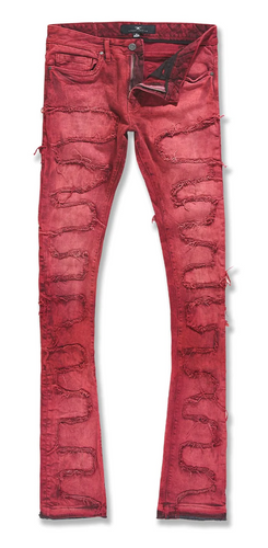 JORDAN CRAIG MARTIN STACKED - OASIS DENIM (RED)