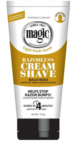 MAGIC RAZOR-LESS CREAM SHAVE