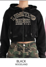 Load image into Gallery viewer, REDFOX WOMENS CROP CAMO HOODIE &amp; CAMO STACKED PANTS SET (PL5454)