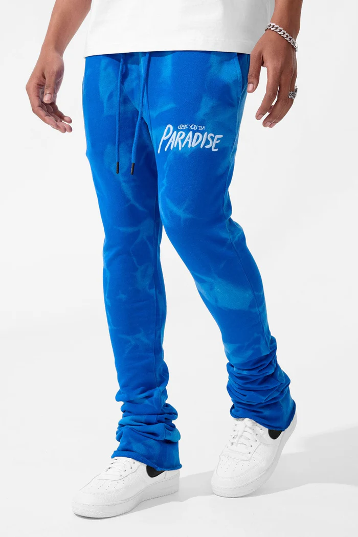 Jordan Craig Surfside Stacked Sweatpants (Royal)(T-shirt sold separately)