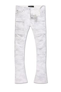 JORDAN CRAIG STACKED "SYIP THRILLER" CARGO PANTS (ARTIC CAMO)