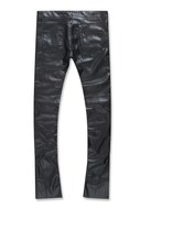 Load image into Gallery viewer, JORDAN CRAIG ROSS STACKED &quot;THRILLER&quot; CARGO PANTS (BLACK)