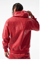 Load image into Gallery viewer, JORDAN CRAIG &quot;THRILLER&quot; PULLOVER HOODIE (RED)