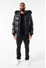 Load image into Gallery viewer, JORDAN CRAIG THRILLER PUFFER JACKET (BLACK)