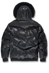 JORDAN CRAIG THRILLER PUFFER JACKET (BLACK)