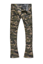 Load image into Gallery viewer, JORDAN CRAIG STACKED &quot;SYIP THRILLER&quot; CARGO PANTS (VINTAGE CAMO)