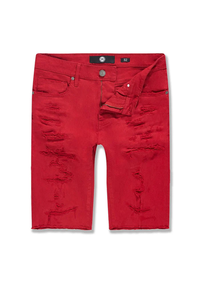 JORDAN CRAIG OG - TULSA TWILL SHORTS (RED)