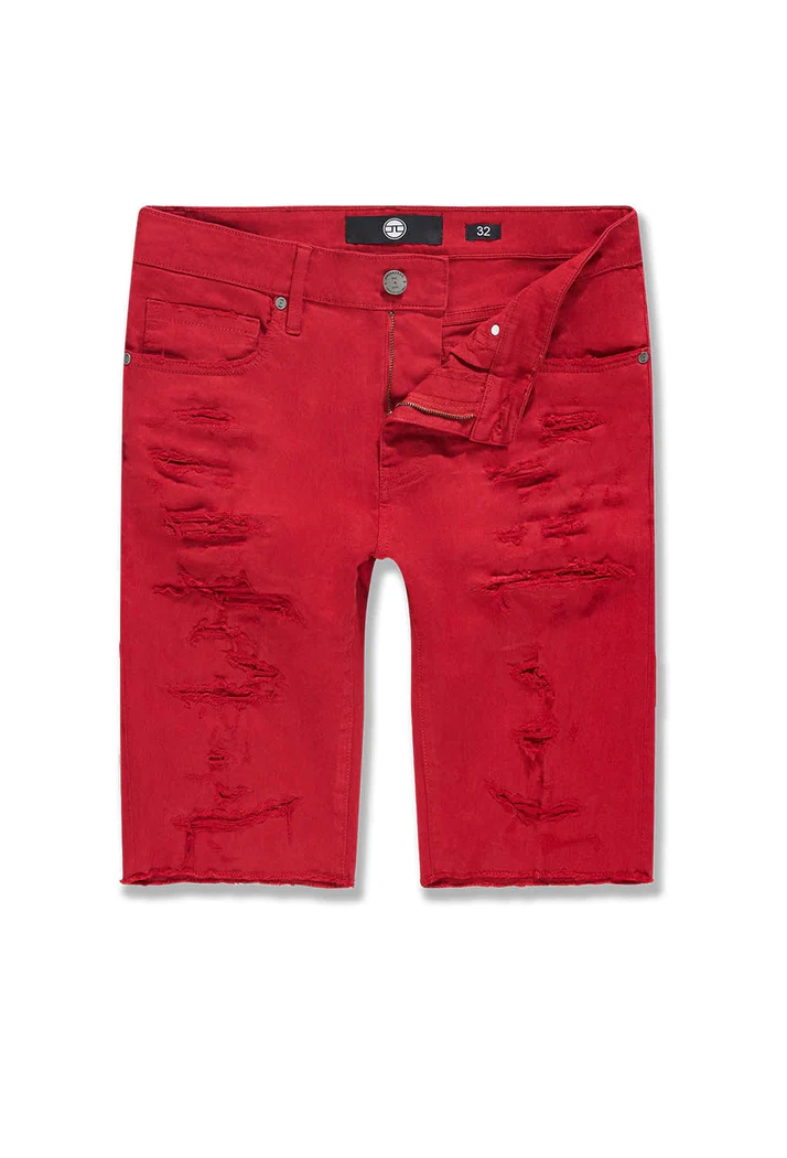 JORDAN CRAIG OG - TULSA TWILL SHORTS (RED)