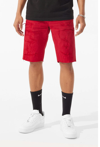 JORDAN CRAIG OG - TULSA TWILL SHORTS (RED)