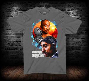 GAME CHANGERS "TUPAC SHAKUR" Tee (Grey)