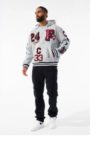 Load image into Gallery viewer, JORDAN CRAIG HALL OF FAME PULLOVER HOODIE (ASH HEATHER)