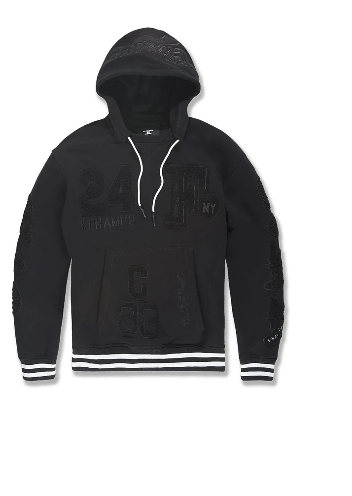 JORDAN CRAIG HALL OF FAME PULLOVER HOODIE (BLACK SHADOW)