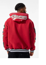 Load image into Gallery viewer, JORDAN CRAIG HALL OF FAME PULLOVER HOODIE (DEEP RED)